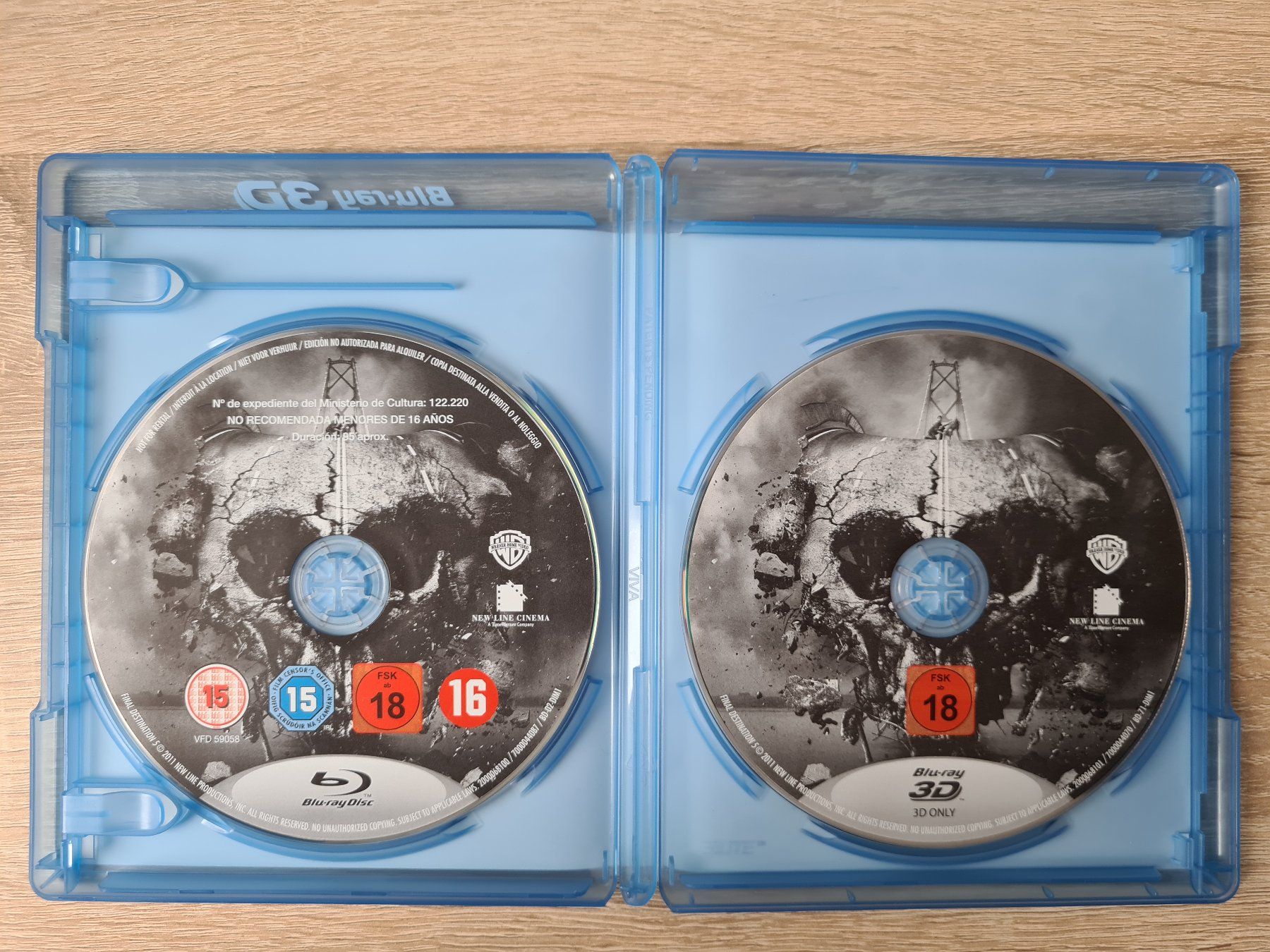Tutti i DVDs: Final Destination 5 (Blu-ray 3D + Blu-ray) - Blu-ray – Usato da Carouge GE venduto da Franllo 3