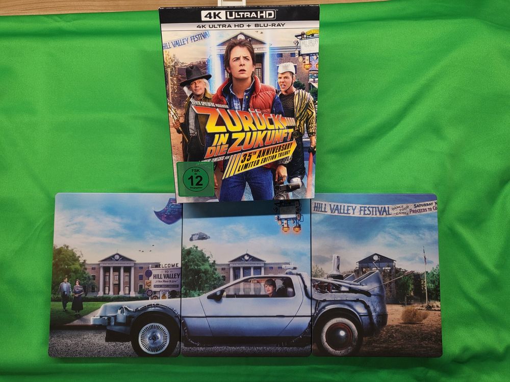 Zurück in die Zukunft UHD Trilogy back to the future Kaufen auf Ricardo