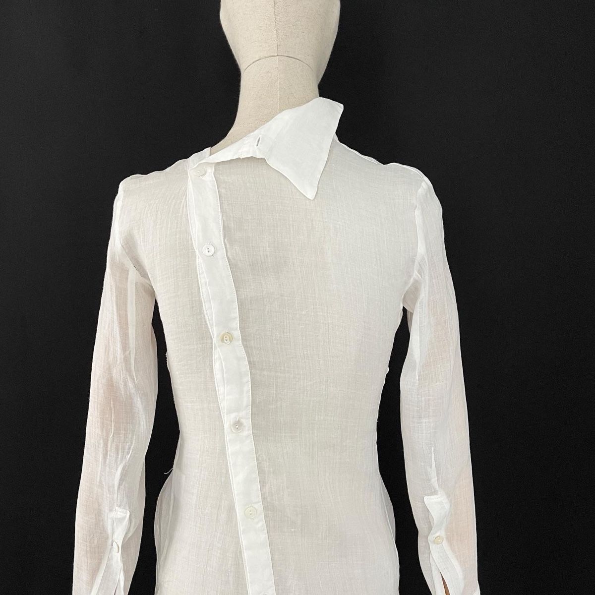 Blusen: ALEKSANDR MANAMIS Exclusive Asymmetric Shirt – Neu (gemäss Beschreibung) aus Emmen von Avviivva_Com2023 7