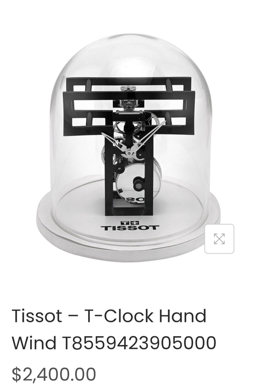 Tissot Orologi: TISSOT T-CLOCK T855.942.39.050.00 – Nuovo e nell'imballaggio originale da Biel-Bienne venduto da GPM05 7