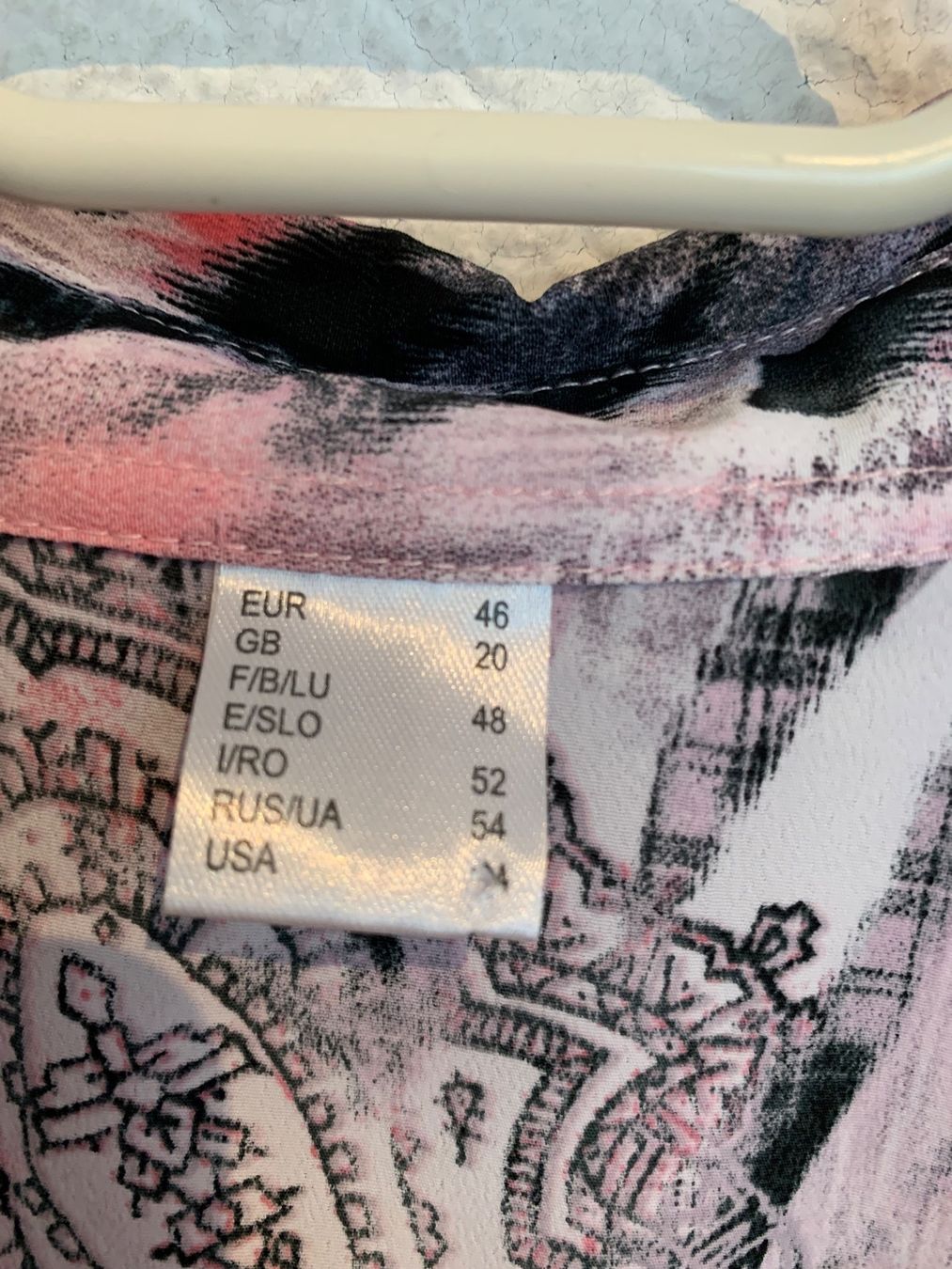 Camicette: leichte luftige Bluse Rosa Gr. XL – Usato da Fislisbach venduto da KolibriSecondhand 2