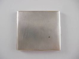 Porte cigarettes en argent