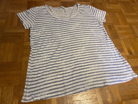 Stefan Brandt Leinenshirt Grösse M gestreift 100% Leinen