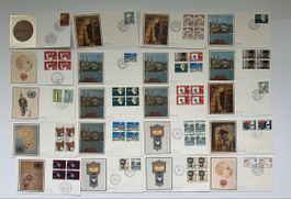 84 enveloppes Premier Jour (FDC) Suisse – Année 1979