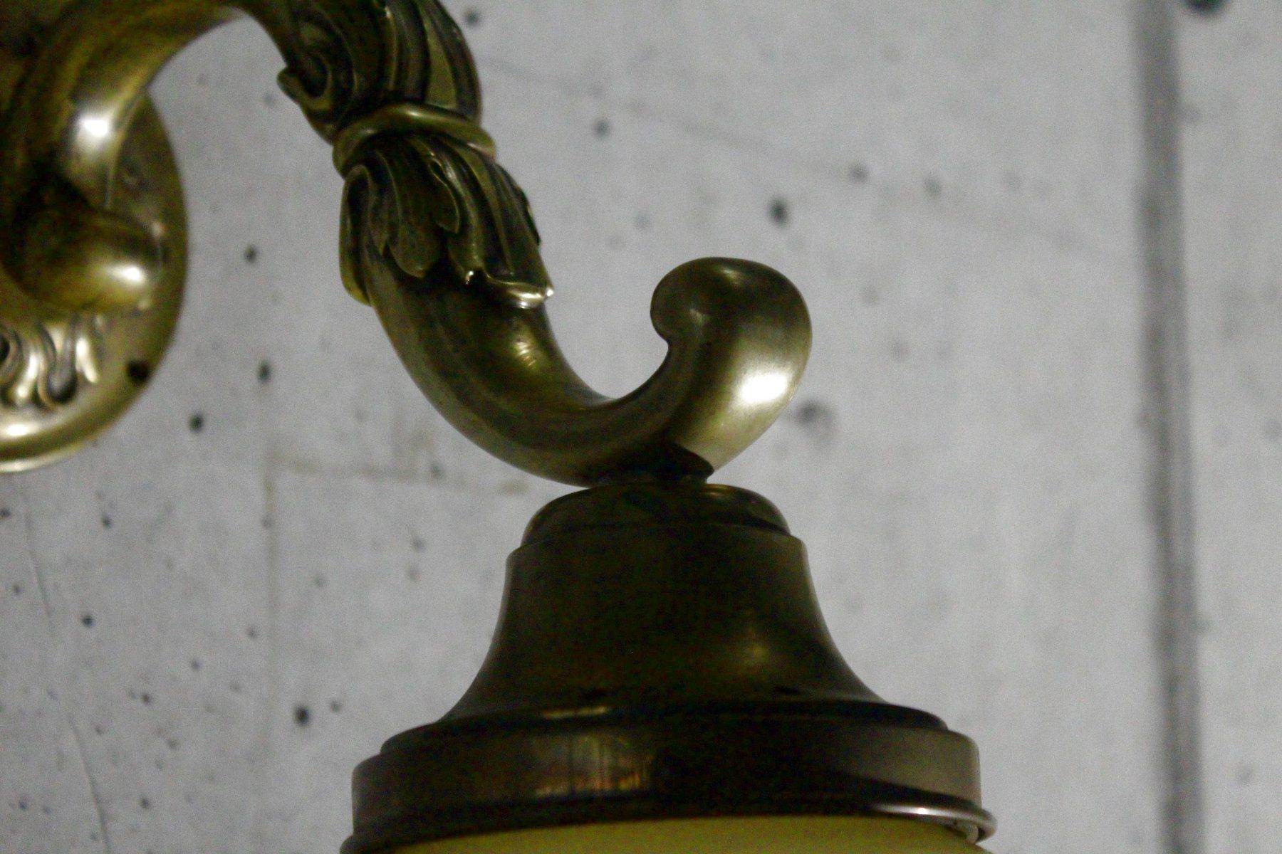 Lampade: Grosse, massive WANDLEUCHTE, Historismus von REGENT – Usato da Bern venduto da kultiges 5