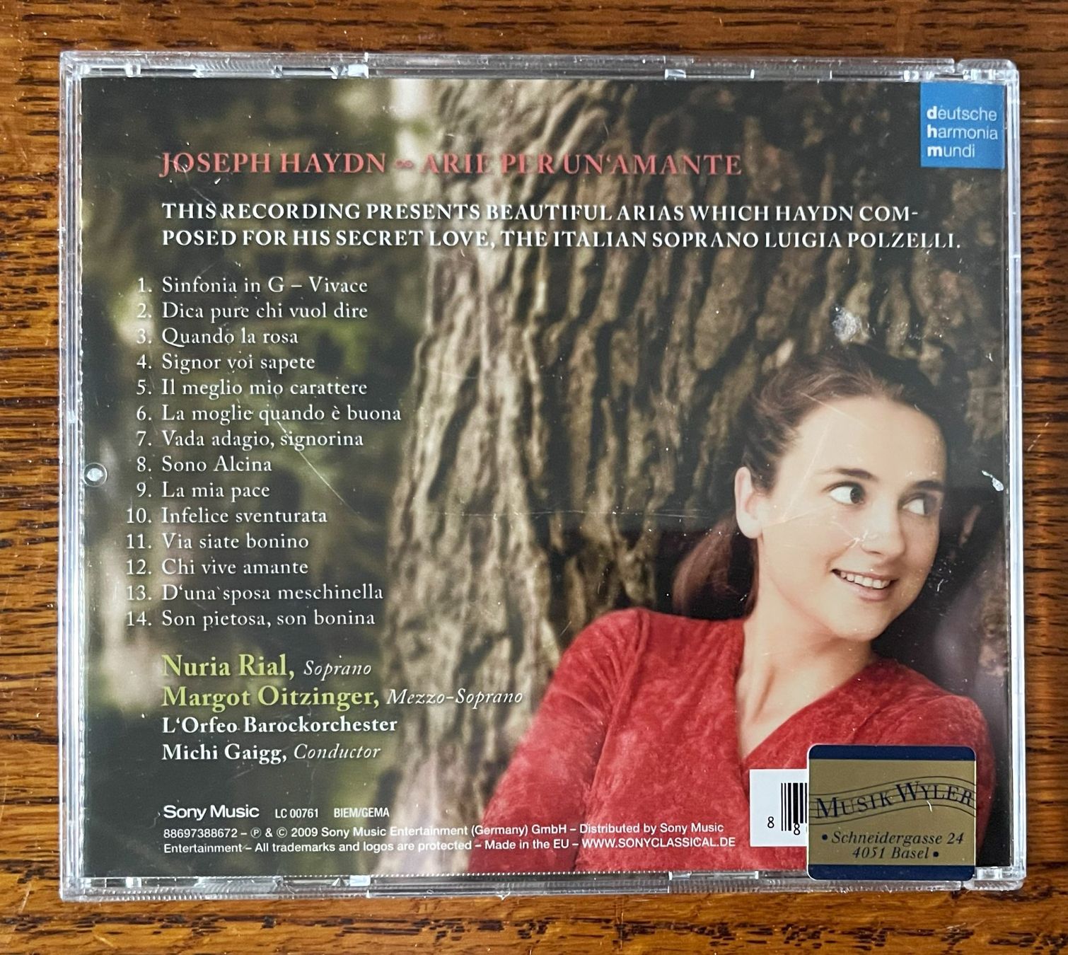 CD: Haydn: Arie per un`amante CD – Usato da Oftringen venduto da Vucki 1
