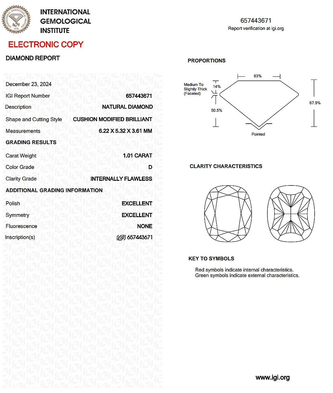 Edelsteine: Natürlicher Diamant 1.01ct als Wertanlage – Neu und originalverpackt aus Illnau von Juwelier_Mahler_GmbH 4