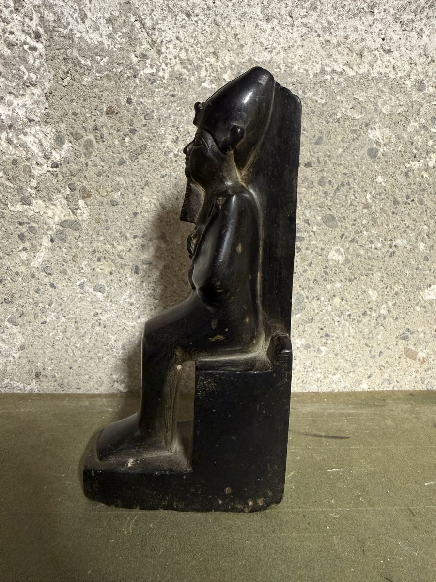 Sculture & Statue: Ägyptische Figur Statue aus massivem Stein – Usato da Birmenstorf AG venduto da Pat_roll. 2