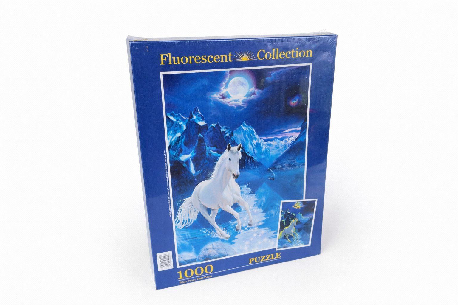 Clementoni Puzzle: Puzzle Pferd Fluorescent 1000 Puzzle Sammlung Clementoni – Nuovo e nell'imballaggio originale da Obfelden venduto da ZinggHandel