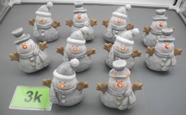 Weihnachtsmann / Weihnachtsmänner 10 Stück, Nr. 3k