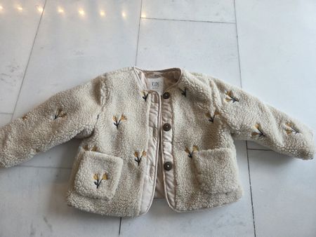 Girls Autumn Jacket Beige - 98cm