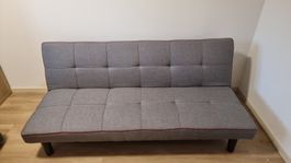 Top Zustand: Graues Schlafsofa/Bettsofa mit Bettfunktion!