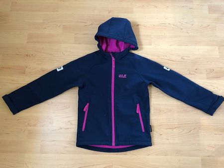 Jack Wolfskin Softshell-Jacke Gr. 128