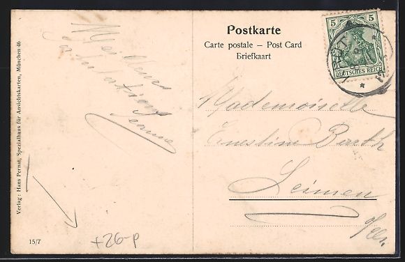 Cartes postales: sign. Hans Pernat: Odern, Wallfahrtskirc – D'occasion à Berlin par bartko-reher 1