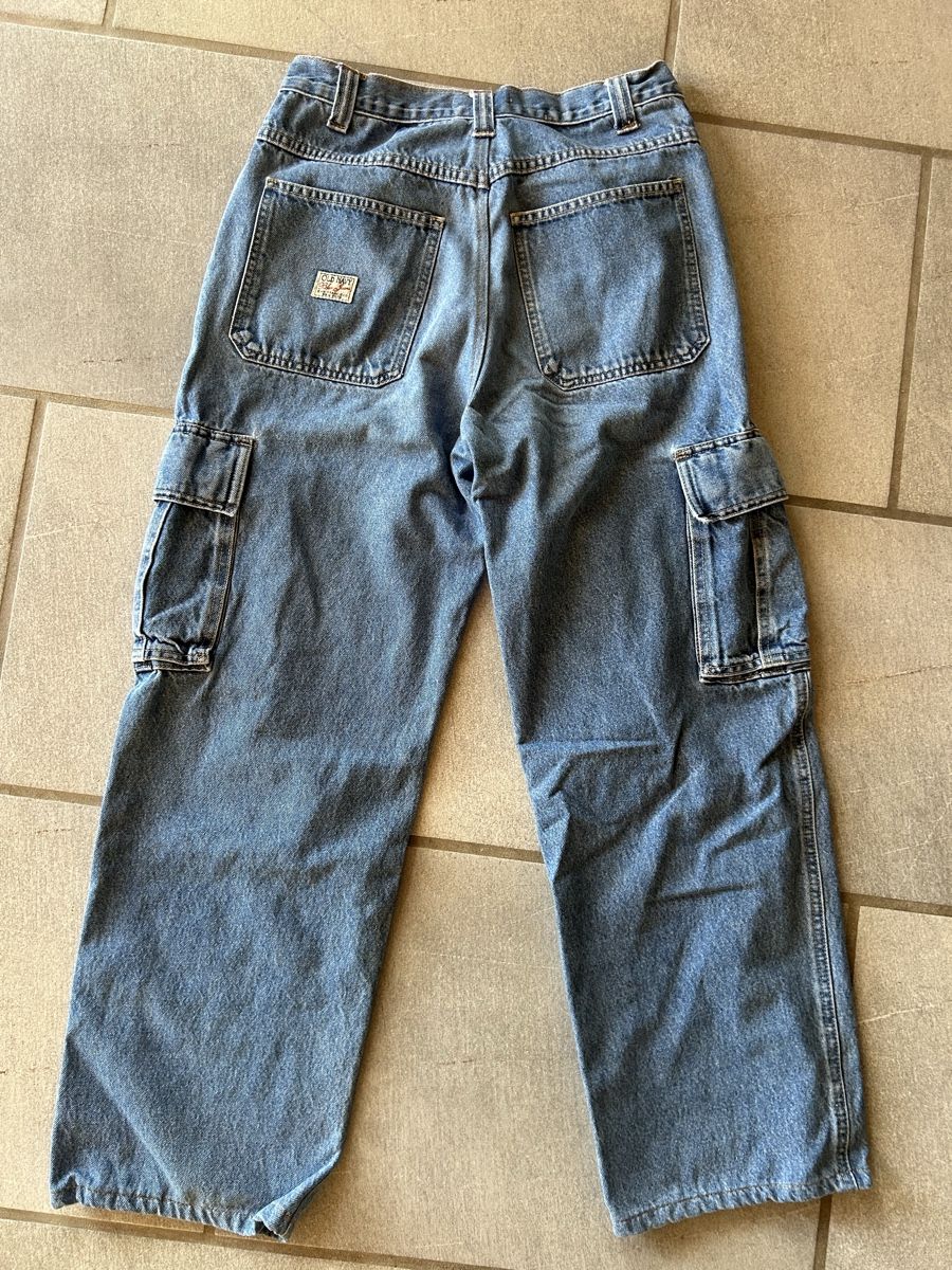 Jeans: Denim cargo pants size 30 – D'occasion à Les Posses-sur-Bex par LylaPois 1