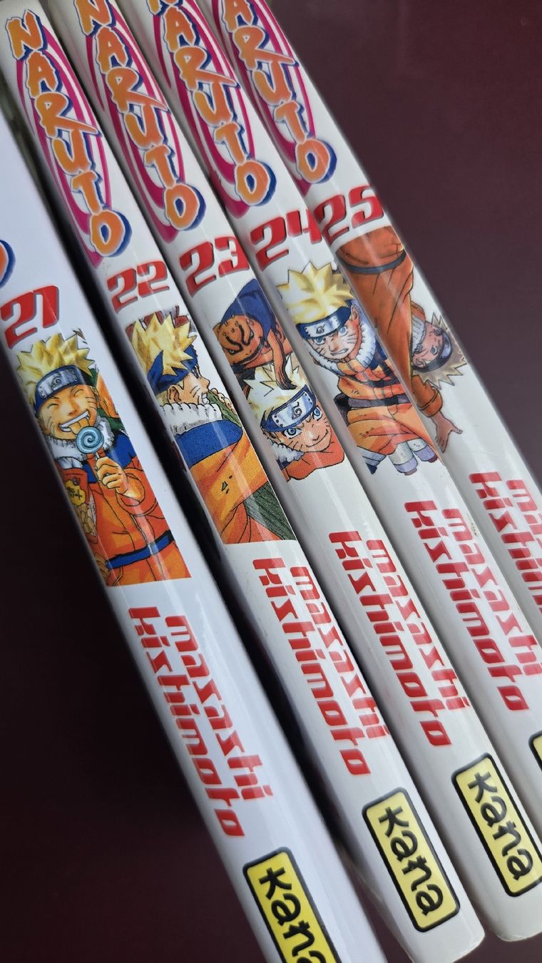 Comics: Lot de 5 mangas Naruto 21-25  – Gebraucht aus Valeyres-sous-Rances von Untitled 1
