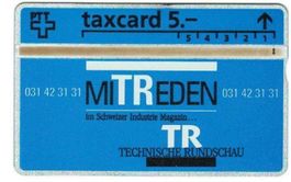 Taxcard 208L_22629 (K-92/134) Technische Rundschau gebraucht
