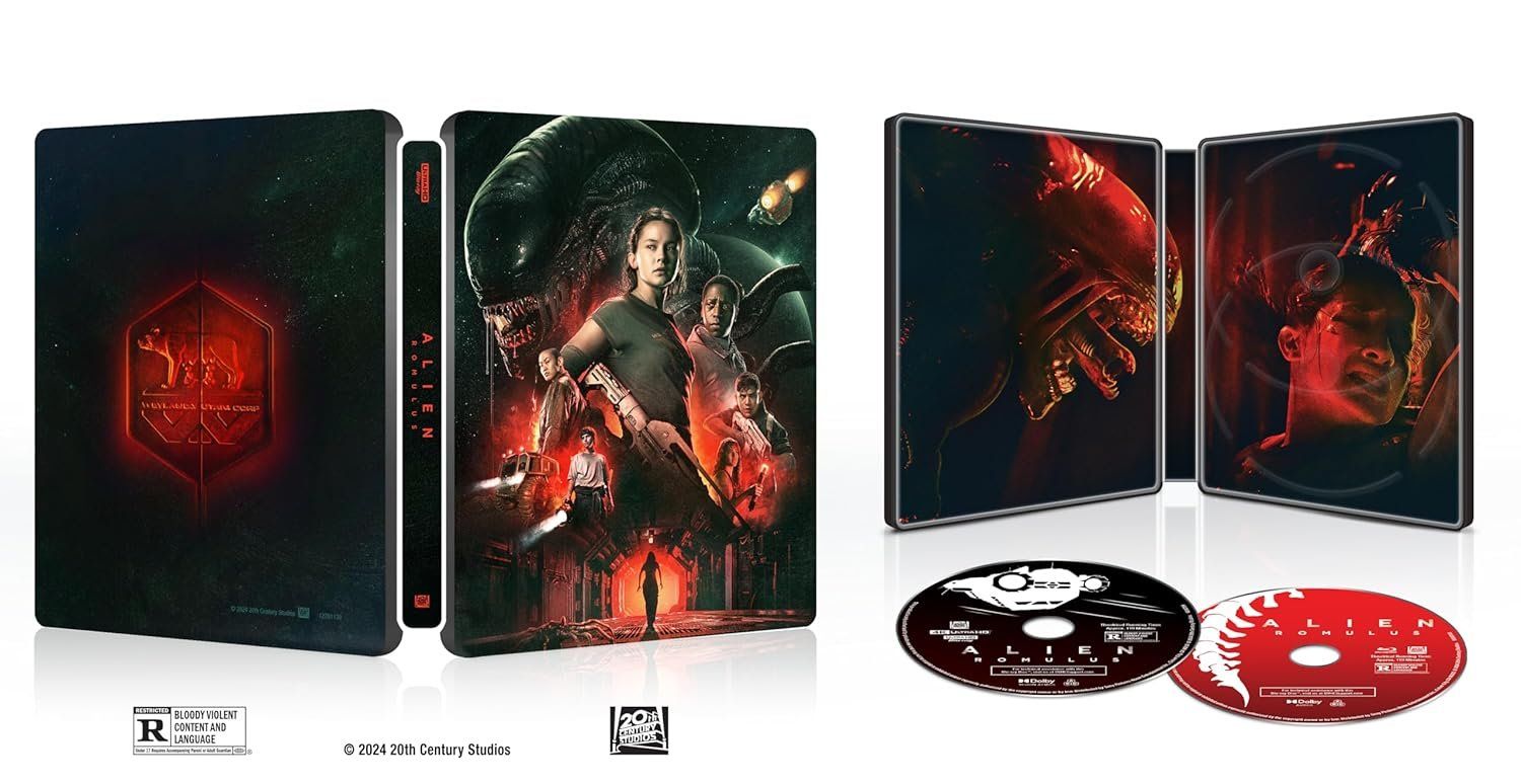 Alle DVDs: Blu-ray - Alien: Romulus - Steelbook - 4K + Blu-ray – Neu und originalverpackt aus Dübendorf von 13geister 1