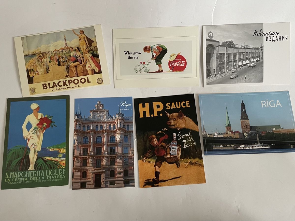 Cartoline postali: 7 Postkarten – Nuovo (secondo la descrizione) da Zürich venduto da daria_m
