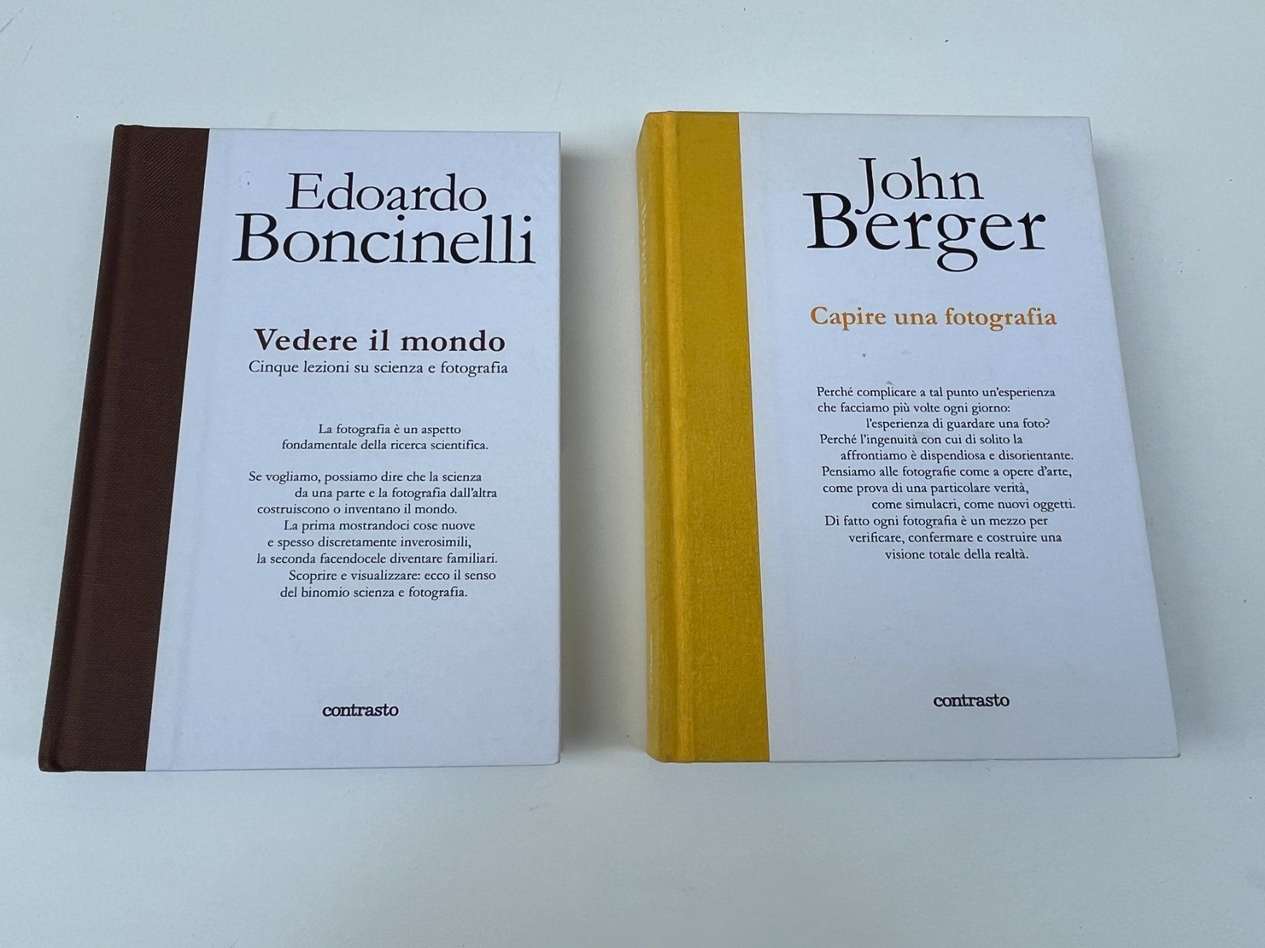 Libri: 2 libri di Forografia: Edoardo Boncinelli / John Berger – Usato da Rivera venduto da lor_p69f
