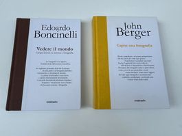 2 libri di Forografia: Edoardo Boncinelli / John Berger