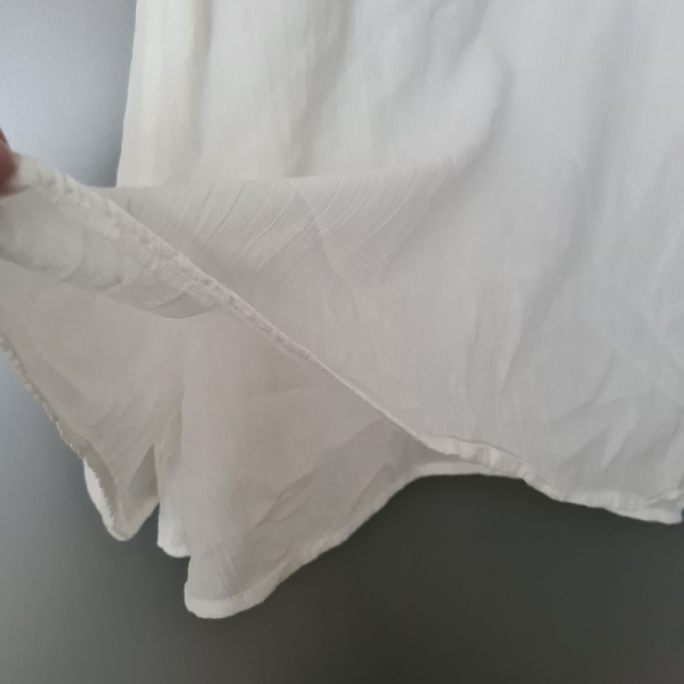 Gonne: Leichter Damenrock Gr.44 weiss – Usato da Steinen venduto da turbogeiss99 5