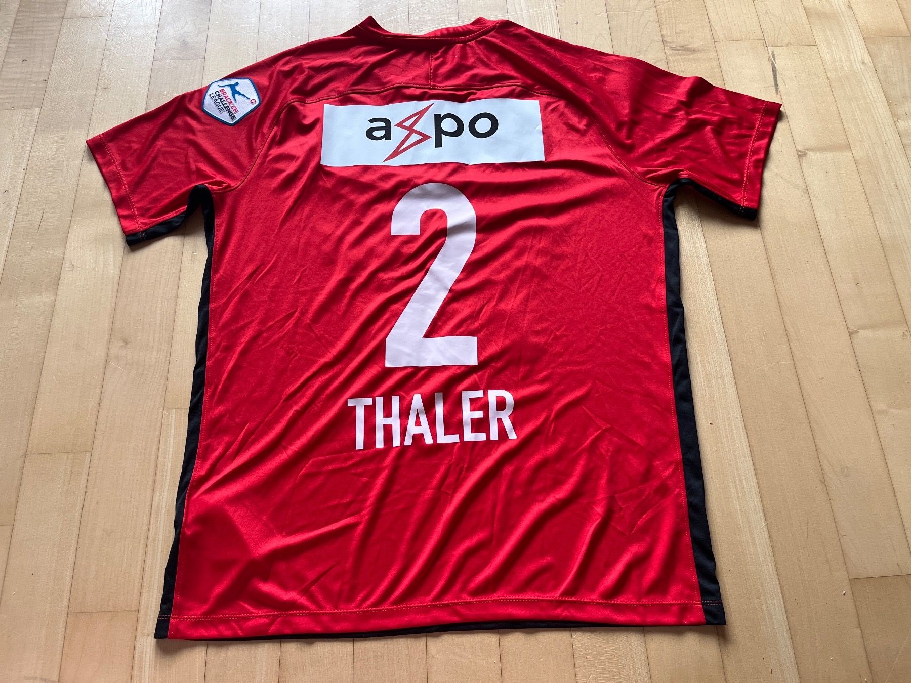 Nike Canottiere & Pantaloni: FC Aarau Trikot Marco Thaler 2018/19 Original – Usato da Wallisellen venduto da theadicts77 2