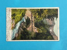 Adelboden - alte Brücke - 1905