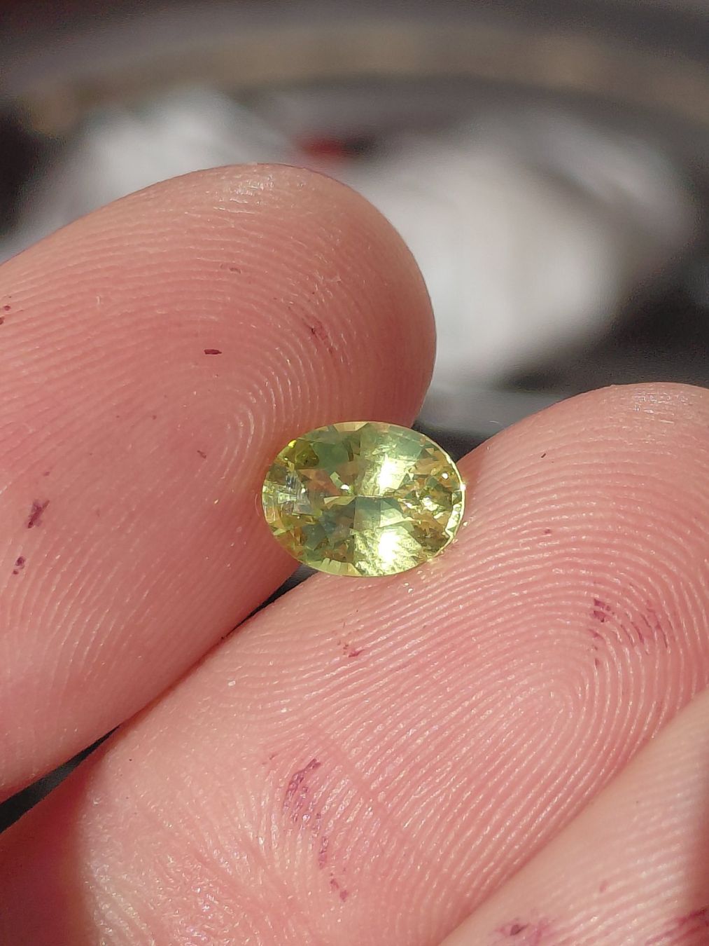 Edelsteine: Chrysoberyl Chartreuse High Luminous – Gebraucht aus Bévilard von Yougems 3