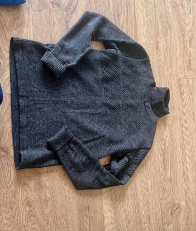 Sweater Mads Norgaard turtleneck grey NEW