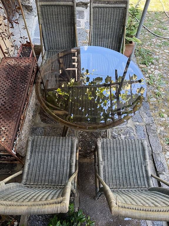 Set de table et chaises: Tavolo e sedie da giardino – D'occasion à Preonzo par Yderf50 2