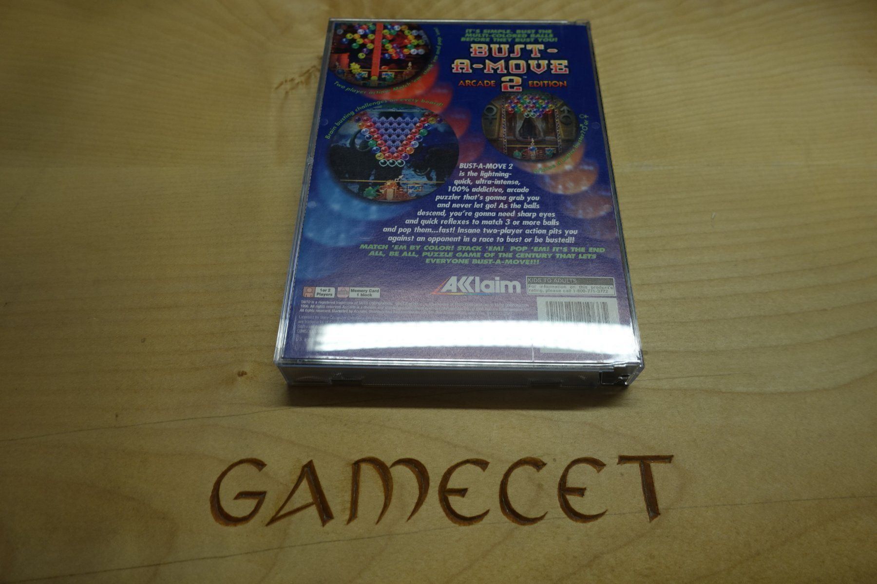 Giochi: Bust-A-Move 2 Arcade Edition (Long Box) – Usato da Steinach venduto da Gamecet 3