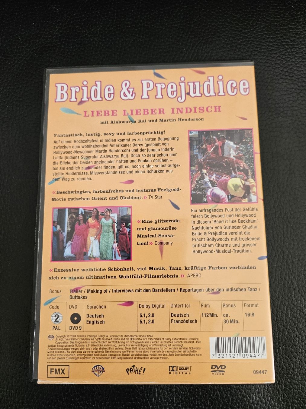 Tous les DVDs: Bride & Prejudice - Liebe lieber indisch DVD  – D'occasion à Oberdorf BL par BaldenEagle 3
