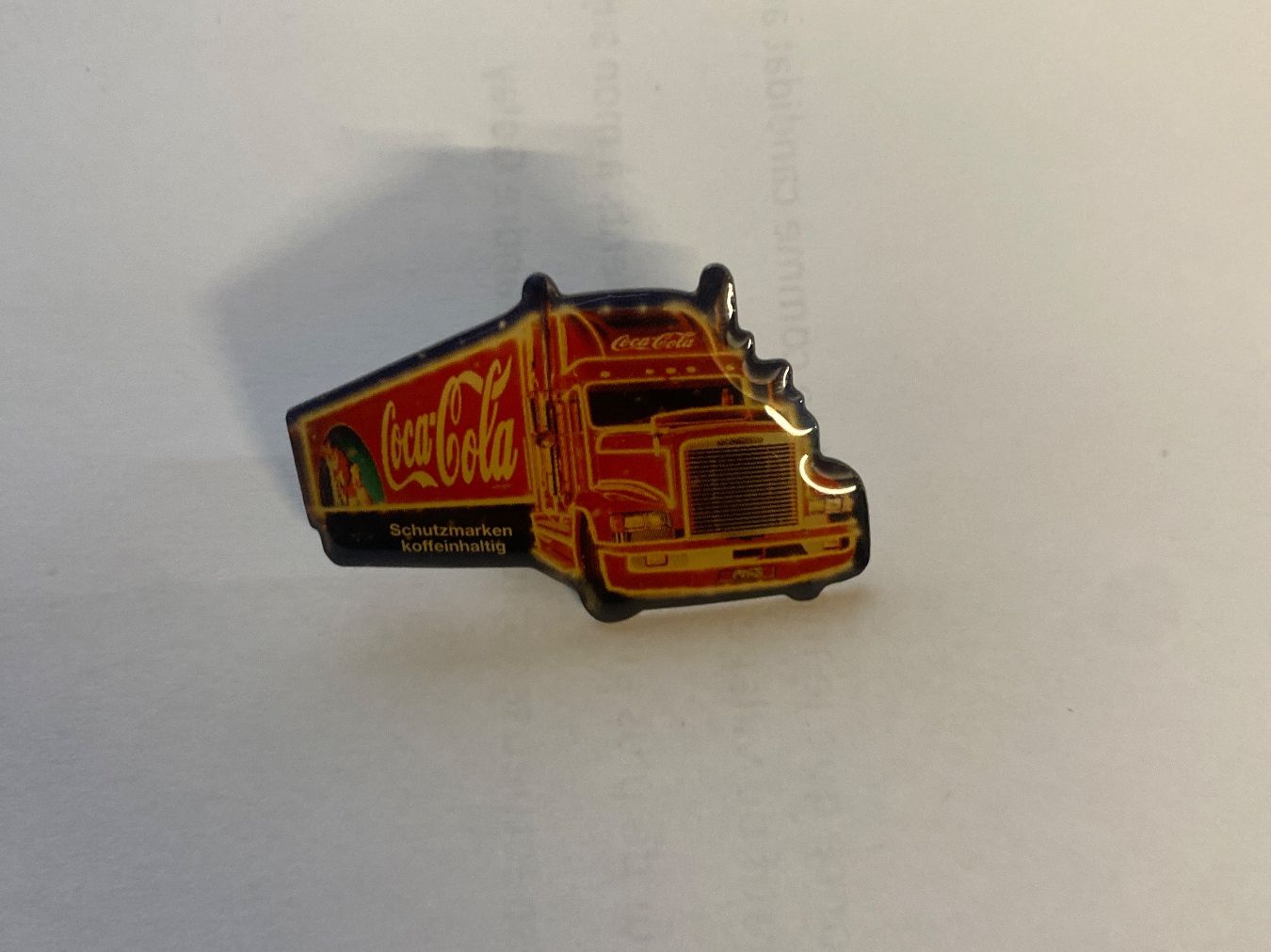 Coca-Cola Placchette & Badge: Pin's Coca-Cola Camion, Objet de Collection Rétro! – Nuovo (secondo la descrizione) da Le Brassus venduto da cinema13