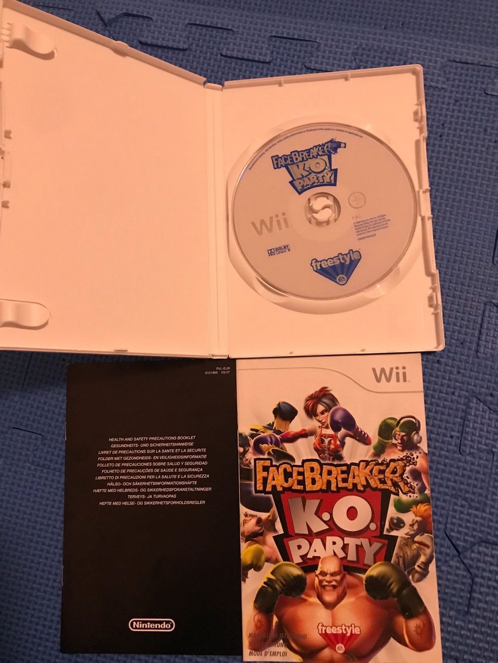 Nintendo Giochi: Facebreaker K.O. Party Nintendo Wii – Usato da Gossau SG venduto da schlitzerdemon 1