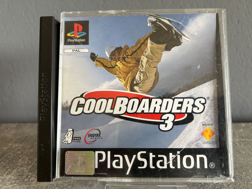 Cool Boarders 3 PS1 Occasion avec Notice - Pal FRA