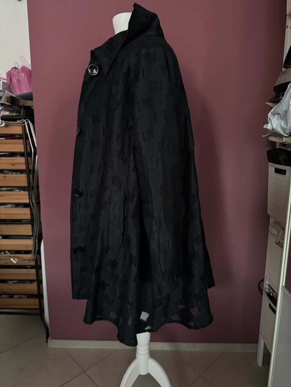 Niederberger Cappotti: Mantel von Niederberger schwarz – Nuovo (secondo la descrizione) da Muttenz venduto da einfach-schoen 2