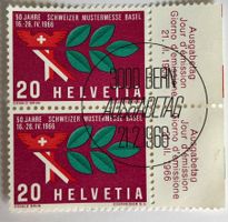 2 er Nr. 440 mit Vollstempel Bern