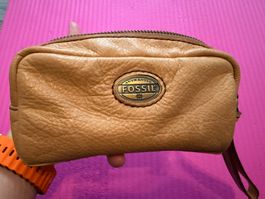 Fossil Vintage Federmäppchen aus echtem Leder, Neu