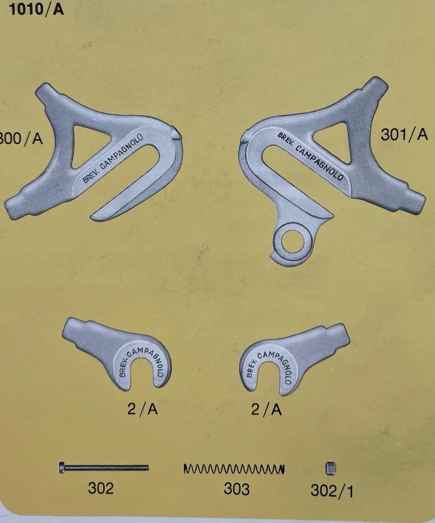 Pezzi di ricambio: Satz Campagnolo-Enden, 1010/A - Neu mit Endschrauben – Nuovo (secondo la descrizione) da nürensdorf venduto da Sacha1313 1