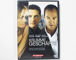 DVD KRUMME GESCHÄFTE mit Michael Keaton, Brandon Fraser...