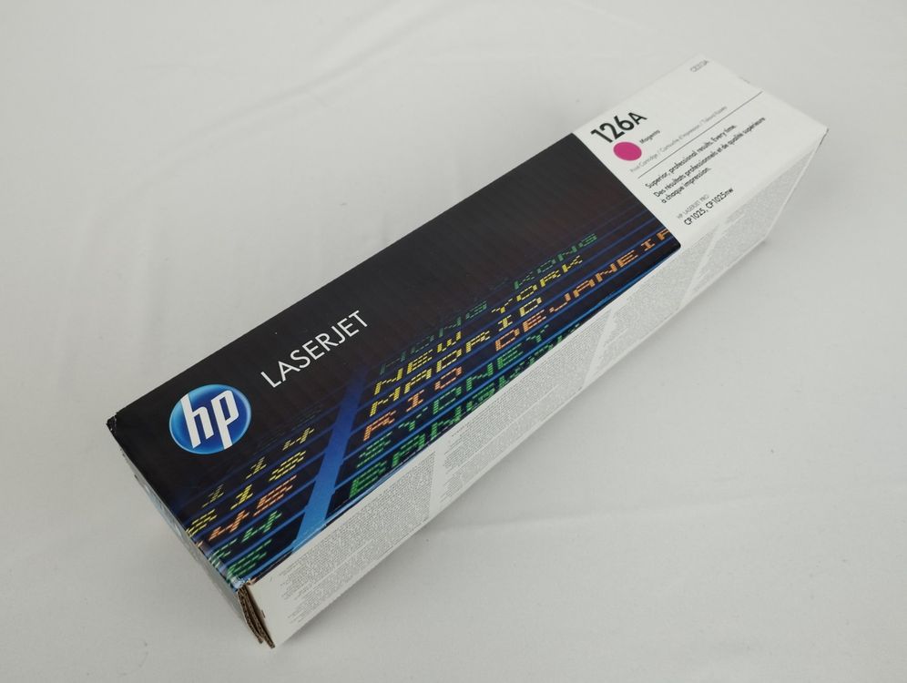 HP Toner Nr. 126A (CE313A) Magenta (Neu und originalverpackt) in ...