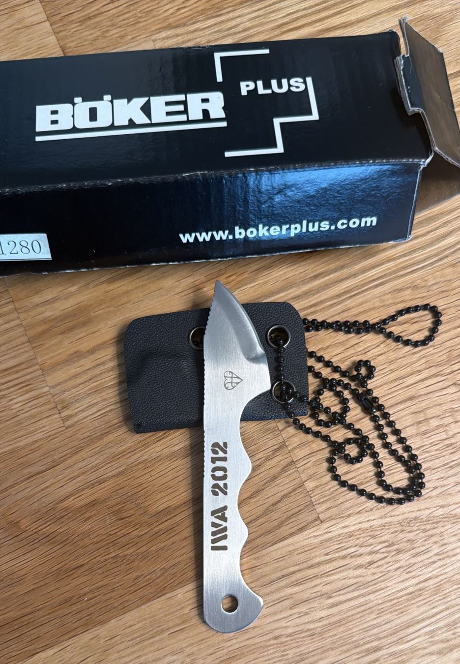 Zubehör: BÖKER PLUS NUB IWA 2012 NACKENMESSER – Neu und originalverpackt aus Zürich von Frei-Occasionen 4