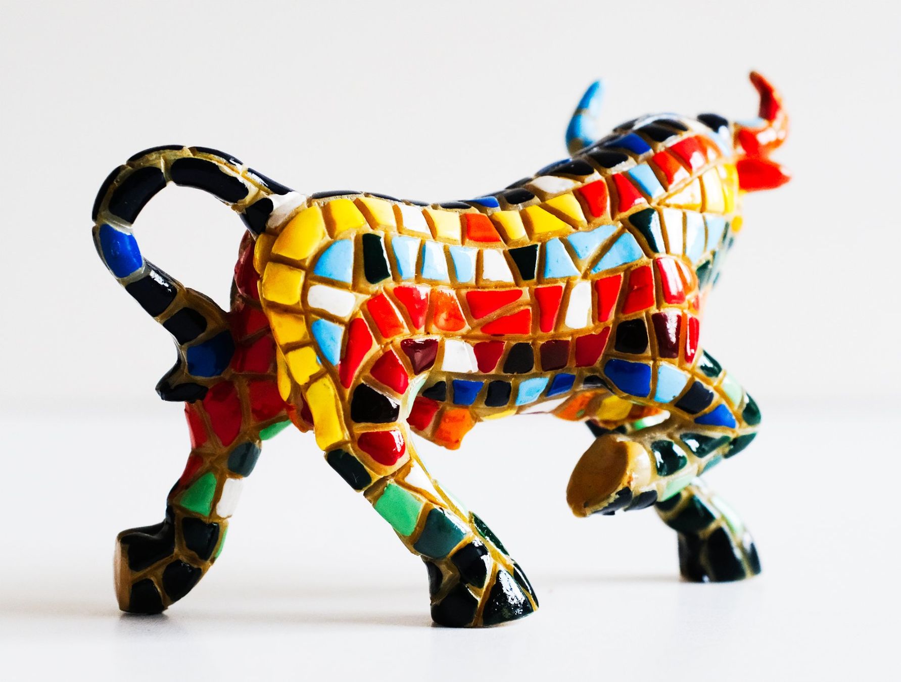 Statuette: Mosaik-Stier – Usato da Zürich venduto da Torros 3