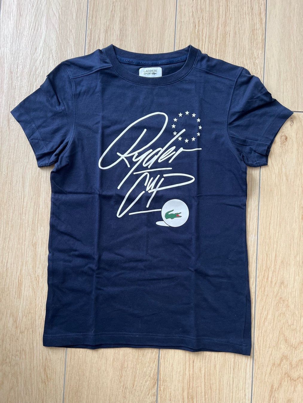 T-Shirts: T-Shirt LACOSTE bleu foncé – Neu (gemäss Beschreibung) aus La conversion von Repio 1