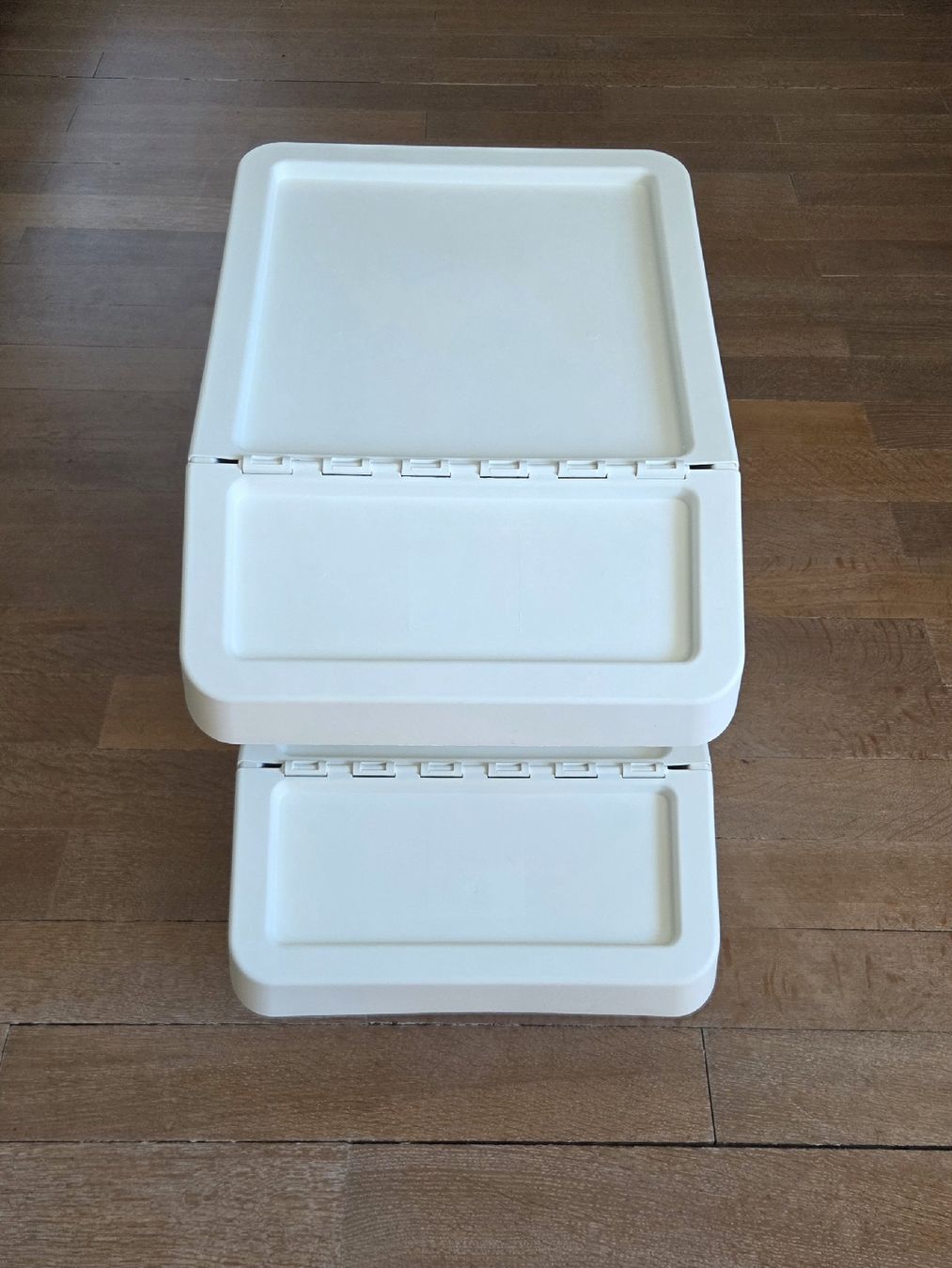 Ikea Contenitori & Simili: 2x IKEA SORTERA Sortierbehälter 37 I mit Deckel – Usato da Sursee venduto da paedi20 2