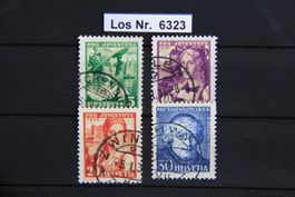 PJ 1933 Serie sauber gestempelt                     Los 6323