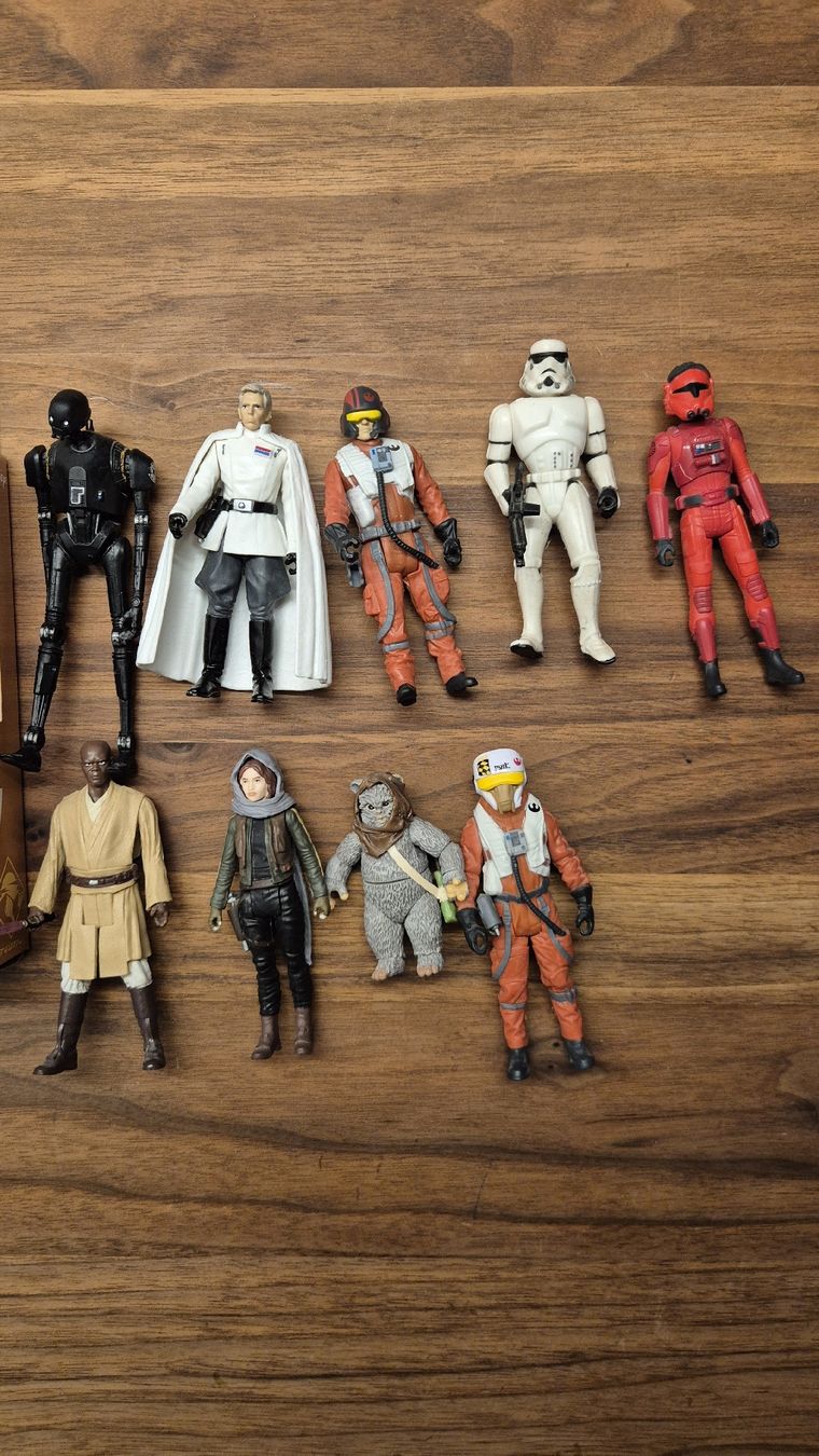 Star Wars Statuette: Diverse Star Wars Figuren ohne Verpackung – Usato da Strengelbach venduto da SwissBeard 2