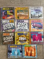 11 CDs der Reihe Megahits