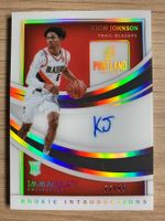 NBA Keon Johnson RC 22/99 LIMITED AUTOGRAPH Immaculate 21/22